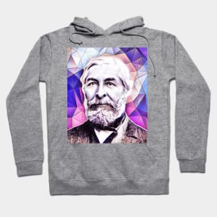 Jean Charles Galissard de Marignac Pink Portrait | Jean Charles Galissard de Marignac Artwork 12 Hoodie